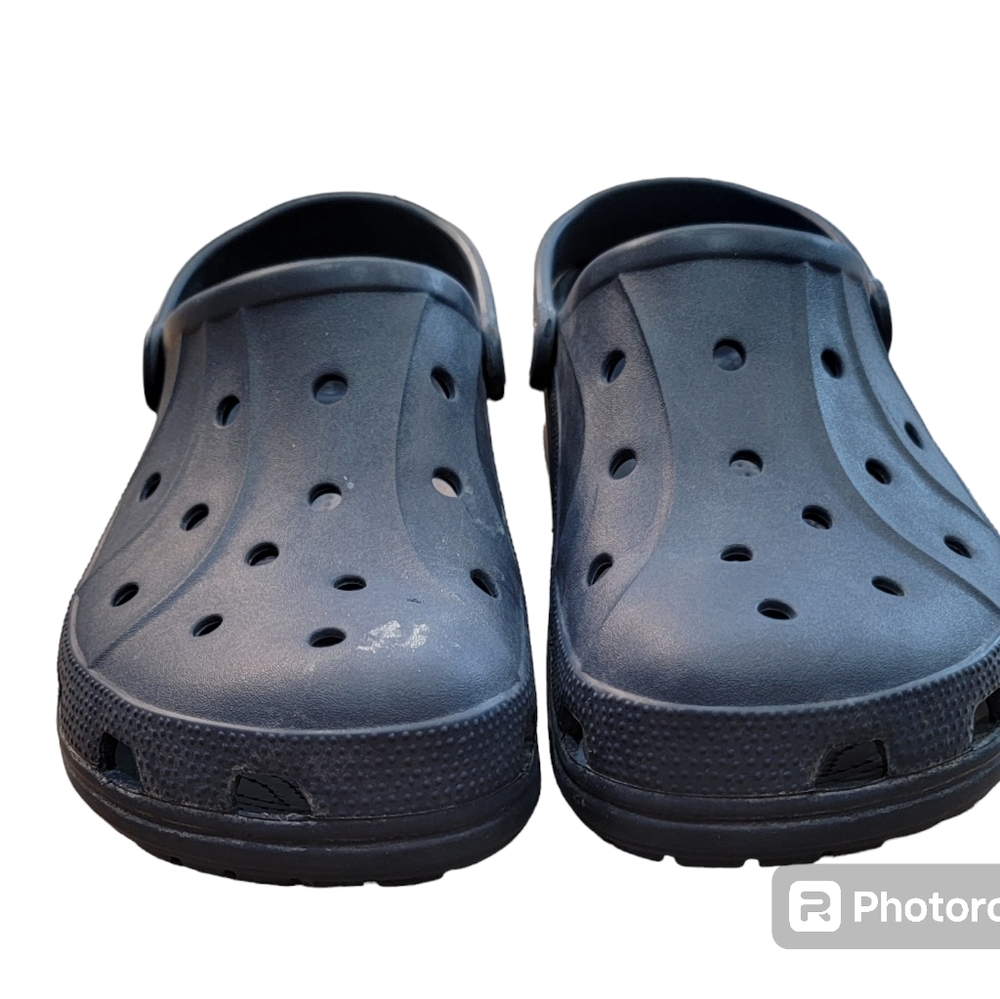 Unisex Navy Blue Crocs M 10 W 12